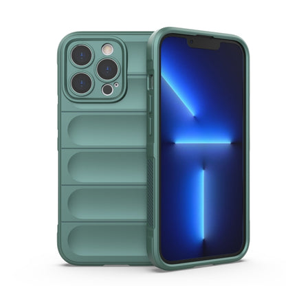 Magic Shield TPU + Flannel Phone Case, For iPhone 12 Pro, For iPhone 12 Pro Max, For iPhone 13, For iPhone 13 Pro