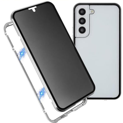 Anti-peeping Magnetic Double-sided Tempered Glass Phone Case, For Samsung Galaxy S21 5G, For Samsung Galaxy S21+ 5G, For Samsung Galaxy S21 Ultra 5G