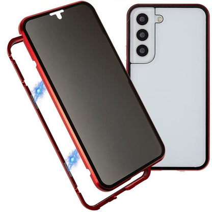 Anti-peeping Magnetic Double-sided Tempered Glass Phone Case, For Samsung Galaxy S21 5G, For Samsung Galaxy S21+ 5G, For Samsung Galaxy S21 Ultra 5G