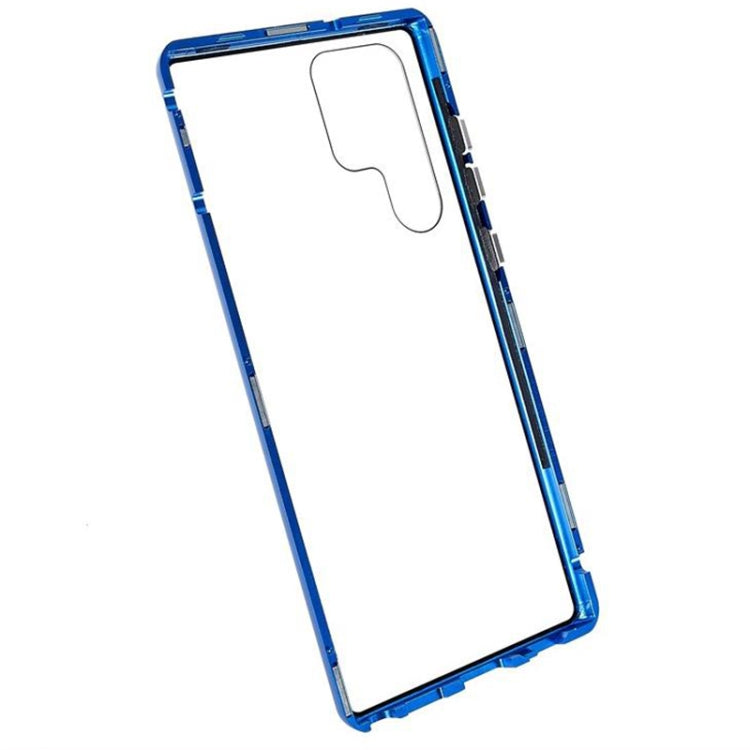 Anti-peeping Magnetic Double-sided Tempered Glass Phone Case, For Samsung Galaxy S22 Ultra 5G
