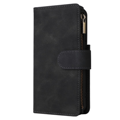Multifunctional Frosted Zipper Wallet Leather Phone Case, For Samsung Galaxy S22+ 5G, For Samsung Galaxy A03s 166.5mm, For Samsung Galaxy A13 5G, For Samsung Galaxy A33 5G, For Samsung Galaxy A53 5G, For Xiaomi Redmi Note 11 Pro China                  ...