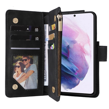 Multifunctional Frosted Zipper Wallet Leather Phone Case, For Samsung Galaxy S22+ 5G, For Samsung Galaxy A03s 166.5mm, For Samsung Galaxy A13 5G, For Samsung Galaxy A33 5G, For Samsung Galaxy A53 5G, For Xiaomi Redmi Note 11 Pro China                  ...