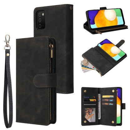 Multifunctional Frosted Zipper Wallet Leather Phone Case, For Samsung Galaxy S22+ 5G, For Samsung Galaxy A03s 166.5mm, For Samsung Galaxy A13 5G, For Samsung Galaxy A33 5G, For Samsung Galaxy A53 5G, For Xiaomi Redmi Note 11 Pro China                  ...