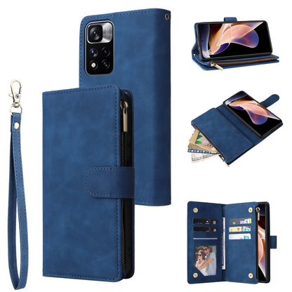 Multifunctional Frosted Zipper Wallet Leather Phone Case, For Samsung Galaxy S22+ 5G, For Samsung Galaxy A03s 166.5mm, For Samsung Galaxy A13 5G, For Samsung Galaxy A33 5G, For Samsung Galaxy A53 5G, For Xiaomi Redmi Note 11 Pro China                  ...