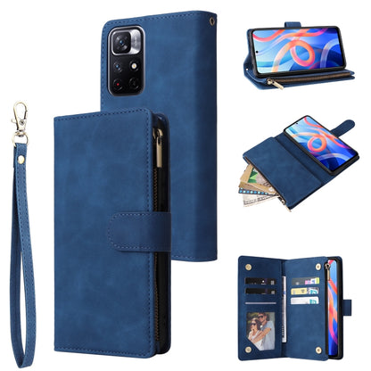Multifunctional Frosted Zipper Wallet Leather Phone Case, For Samsung Galaxy S22+ 5G, For Samsung Galaxy A03s 166.5mm, For Samsung Galaxy A13 5G, For Samsung Galaxy A33 5G, For Samsung Galaxy A53 5G, For Xiaomi Redmi Note 11 Pro China                  ...