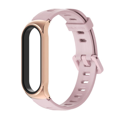 For Xiaomi Mi Band 6 / 5 Mijobs Flat Hole Silicone Watch Band, CS Case, GT Case, Plus Case, TF Case