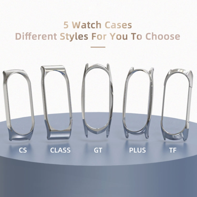 For Xiaomi Mi Band 6 / 5 Mijobs Flat Hole Silicone Watch Band, CS Case, GT Case, Plus Case, TF Case