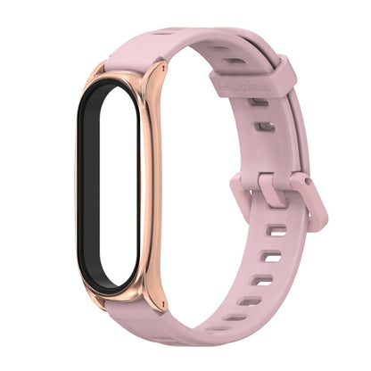 For Xiaomi Mi Band 6 / 5 Mijobs Flat Hole Silicone Watch Band, CS Case, GT Case, Plus Case, TF Case