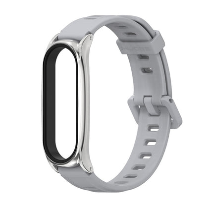 For Xiaomi Mi Band 6 / 5 Mijobs Flat Hole Silicone Watch Band, CS Case, GT Case, Plus Case, TF Case