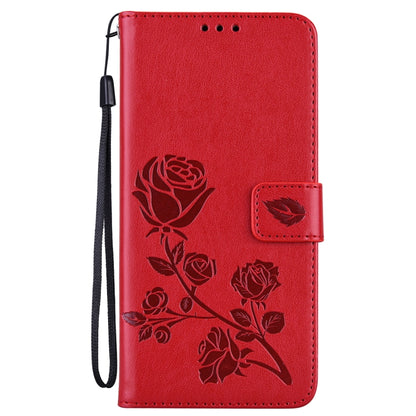 Rose Embossed Leather Phone Case, For Xiaomi Redmi 10C, For Huawei nova 8i, For Huawei nova 9, For Honor X8, For Samsung Galaxy A13 4G, For Samsung Galaxy A23