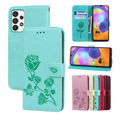 Rose Embossed Leather Phone Case, For Xiaomi Redmi 10C, For Huawei nova 8i, For Huawei nova 9, For Honor X8, For Samsung Galaxy A13 4G, For Samsung Galaxy A23