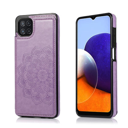 Double Buckle Mandala PU+TPU Phone Case, For Samsung Galaxy S20 FE, For Samsung Galaxy A21s, For Samsung Galaxy A22, For Samsung Galaxy A32, For Samsung Galaxy A42 5G, For Samsung Galaxy S21+ 5G, For Samsung Galaxy S21 Ultra 5G, For Samsung Galaxy S21 ...