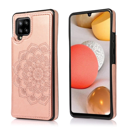 Double Buckle Mandala PU+TPU Phone Case, For Samsung Galaxy S20 FE, For Samsung Galaxy A21s, For Samsung Galaxy A22, For Samsung Galaxy A32, For Samsung Galaxy A42 5G, For Samsung Galaxy S21+ 5G, For Samsung Galaxy S21 Ultra 5G, For Samsung Galaxy S21 ...