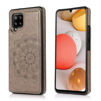 Double Buckle Mandala PU+TPU Phone Case, For Samsung Galaxy S20 FE, For Samsung Galaxy A21s, For Samsung Galaxy A22, For Samsung Galaxy A32, For Samsung Galaxy A42 5G, For Samsung Galaxy S21+ 5G, For Samsung Galaxy S21 Ultra 5G, For Samsung Galaxy S21 ...