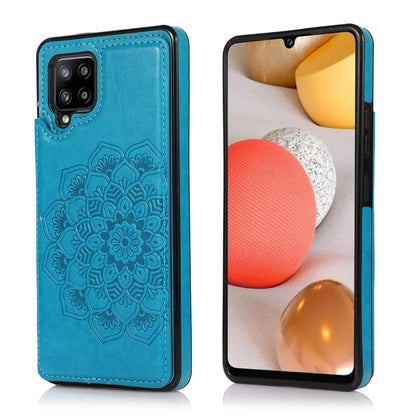 Double Buckle Mandala PU+TPU Phone Case, For Samsung Galaxy S20 FE, For Samsung Galaxy A21s, For Samsung Galaxy A22, For Samsung Galaxy A32, For Samsung Galaxy A42 5G, For Samsung Galaxy S21+ 5G, For Samsung Galaxy S21 Ultra 5G, For Samsung Galaxy S21 ...