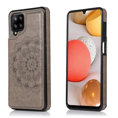 Double Buckle Mandala PU+TPU Phone Case, For Samsung Galaxy S21 FE 5G, For Samsung Galaxy A12, For Samsung Galaxy A72, For Samsung Galaxy S22 5G, For Samsung Galaxy S22+ 5G, For Samsung Galaxy S22 Ultra 5G