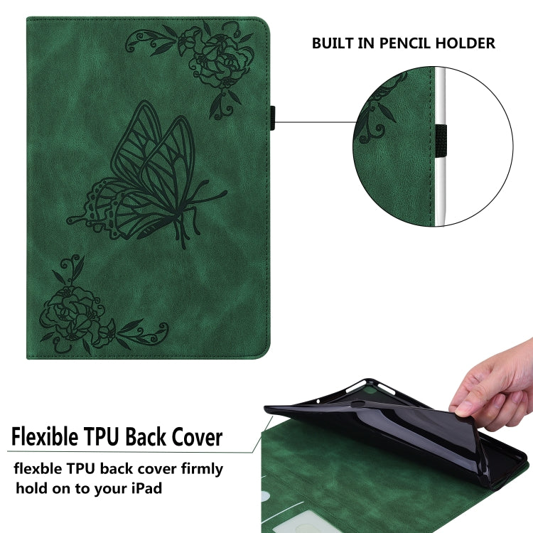 Butterfly Flower Embossed Leather Tablet Case, For Samsung Galaxy Tab A7 10.4 2020 SM-T500/T505, For Samsung Galaxy Tab A7 Lite T220/T225, For Samsung Galaxy Tab S7 11 inch T870/SM-T875, For Samsung Galaxy Tab A 10.1 2019 T510/T515                     ...
