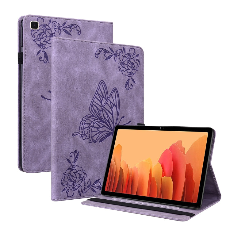 Butterfly Flower Embossed Leather Tablet Case, For Samsung Galaxy Tab A7 10.4 2020 SM-T500/T505, For Samsung Galaxy Tab A7 Lite T220/T225, For Samsung Galaxy Tab S7 11 inch T870/SM-T875, For Samsung Galaxy Tab A 10.1 2019 T510/T515                     ...