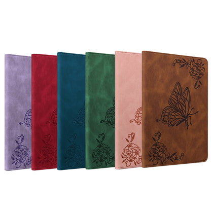Butterfly Flower Embossed Leather Tablet Case, For Samsung Galaxy Tab A7 10.4 2020 SM-T500/T505, For Samsung Galaxy Tab A7 Lite T220/T225, For Samsung Galaxy Tab S7 11 inch T870/SM-T875, For Samsung Galaxy Tab A 10.1 2019 T510/T515                     ...