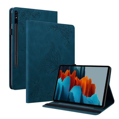 Butterfly Flower Embossed Leather Tablet Case, For Samsung Galaxy Tab A7 10.4 2020 SM-T500/T505, For Samsung Galaxy Tab A7 Lite T220/T225, For Samsung Galaxy Tab S7 11 inch T870/SM-T875, For Samsung Galaxy Tab A 10.1 2019 T510/T515                     ...