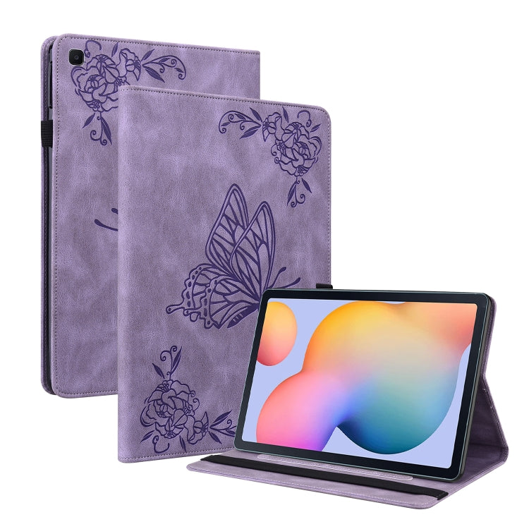 Butterfly Flower Embossed Leather Tablet Case, For Samsung Galaxy Tab A7 10.4 2020 SM-T500/T505, For Samsung Galaxy Tab A7 Lite T220/T225, For Samsung Galaxy Tab S7 11 inch T870/SM-T875, For Samsung Galaxy Tab A 10.1 2019 T510/T515                     ...