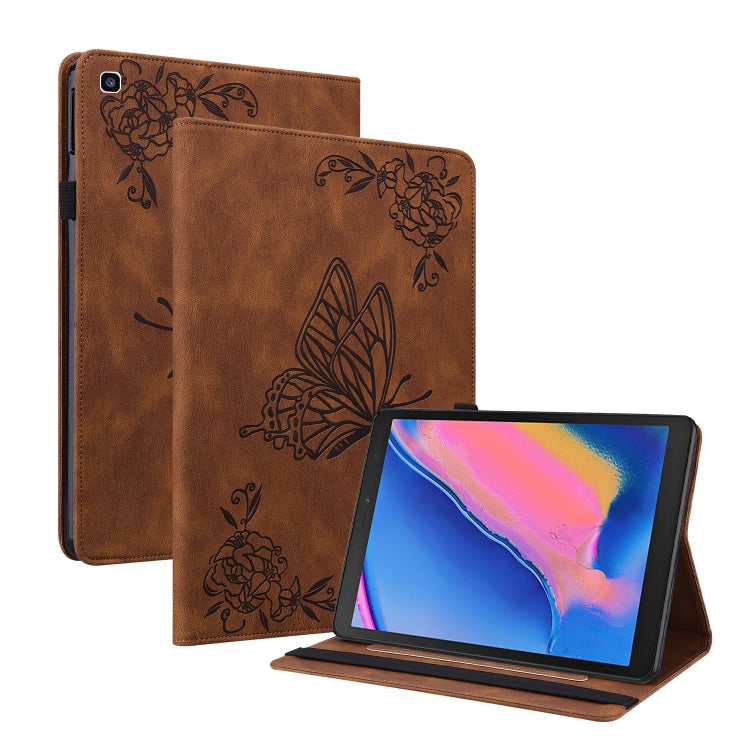 Butterfly Flower Embossed Leather Tablet Case, For Samsung Galaxy Tab A7 10.4 2020 SM-T500/T505, For Samsung Galaxy Tab A7 Lite T220/T225, For Samsung Galaxy Tab S7 11 inch T870/SM-T875, For Samsung Galaxy Tab A 10.1 2019 T510/T515                     ...
