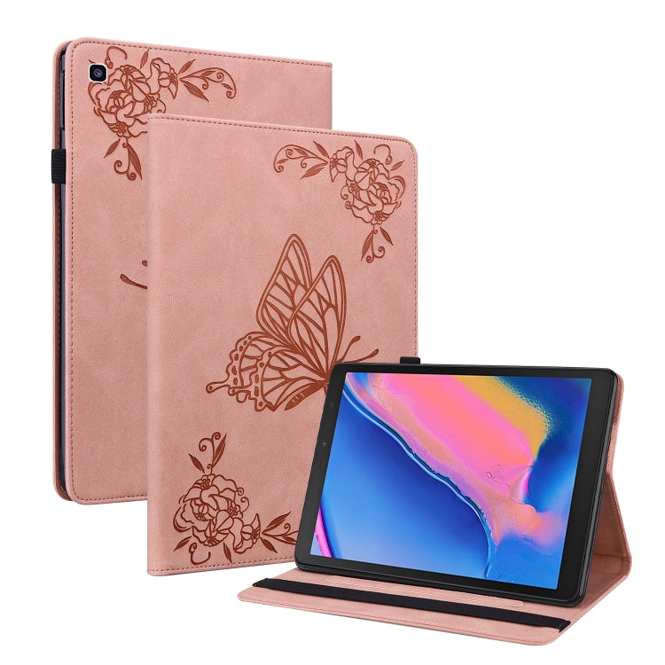 Butterfly Flower Embossed Leather Tablet Case, For Samsung Galaxy Tab A7 10.4 2020 SM-T500/T505, For Samsung Galaxy Tab A7 Lite T220/T225, For Samsung Galaxy Tab S7 11 inch T870/SM-T875, For Samsung Galaxy Tab A 10.1 2019 T510/T515                     ...