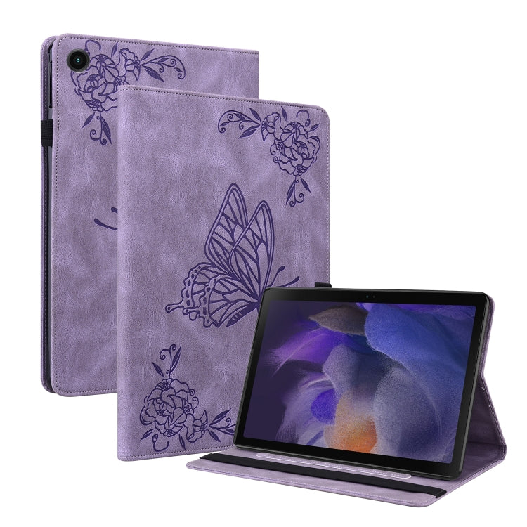 Butterfly Flower Embossed Leather Tablet Case, For Samsung Galaxy Tab A7 10.4 2020 SM-T500/T505, For Samsung Galaxy Tab A7 Lite T220/T225, For Samsung Galaxy Tab S7 11 inch T870/SM-T875, For Samsung Galaxy Tab A 10.1 2019 T510/T515                     ...