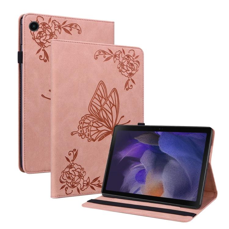 Butterfly Flower Embossed Leather Tablet Case, For Samsung Galaxy Tab A7 10.4 2020 SM-T500/T505, For Samsung Galaxy Tab A7 Lite T220/T225, For Samsung Galaxy Tab S7 11 inch T870/SM-T875, For Samsung Galaxy Tab A 10.1 2019 T510/T515                     ...