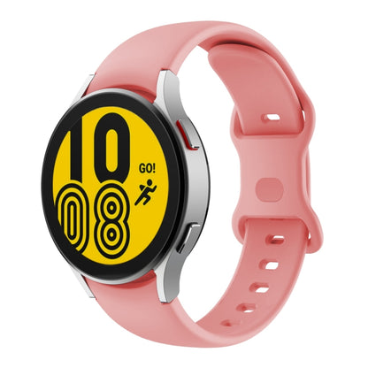 Butterfly Buckle Silicone Watch Band, For Samsung Galaxy Watch4 Classic 42mm / Watch4 40mm, For Samsung Galaxy Watch4 Classic 46mm / Watch4 44mm, For Samsung  Galaxy Watch4 Classic 46mm / Watch4 44mm, For Samsun Galaxy Watch4 Classic 46mm / Watch4 44mm