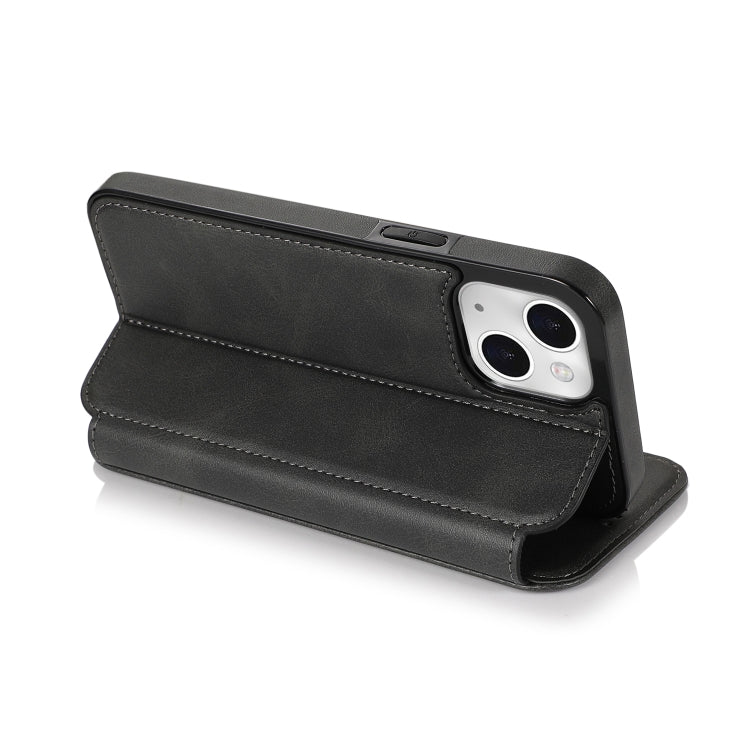 Knight Magnetic Suction Leather Phone Case, For iPhone 13 mini, For iPhone 13, For iPhone 13 Pro, For iPhone 13 Pro Max, For iPhone 12 mini, For iPhone 12 / 12 Pro, For iPhone 12 Pro Max, For iPhone 11