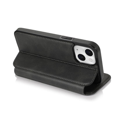Knight Magnetic Suction Leather Phone Case, For iPhone 13 mini, For iPhone 13, For iPhone 13 Pro, For iPhone 13 Pro Max, For iPhone 12 mini, For iPhone 12 / 12 Pro, For iPhone 12 Pro Max, For iPhone 11