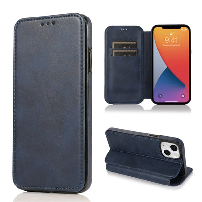 Knight Magnetic Suction Leather Phone Case, For iPhone 13 mini, For iPhone 13, For iPhone 13 Pro, For iPhone 13 Pro Max, For iPhone 12 mini, For iPhone 12 / 12 Pro, For iPhone 12 Pro Max, For iPhone 11