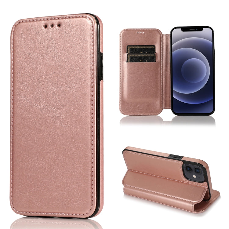 Knight Magnetic Suction Leather Phone Case, For iPhone 13 mini, For iPhone 13, For iPhone 13 Pro, For iPhone 13 Pro Max, For iPhone 12 mini, For iPhone 12 / 12 Pro, For iPhone 12 Pro Max, For iPhone 11