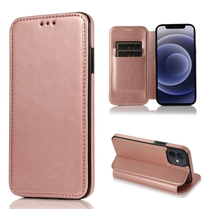 Knight Magnetic Suction Leather Phone Case, For iPhone 13 mini, For iPhone 13, For iPhone 13 Pro, For iPhone 13 Pro Max, For iPhone 12 mini, For iPhone 12 / 12 Pro, For iPhone 12 Pro Max, For iPhone 11