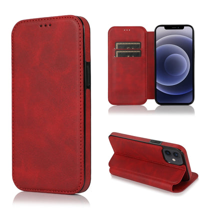 Knight Magnetic Suction Leather Phone Case, For iPhone 13 mini, For iPhone 13, For iPhone 13 Pro, For iPhone 13 Pro Max, For iPhone 12 mini, For iPhone 12 / 12 Pro, For iPhone 12 Pro Max, For iPhone 11