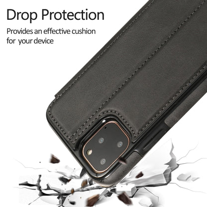Knight Magnetic Suction Leather Phone Case, For iPhone 11 Pro, For iPhone 11 Pro Max, For iPhone X / XS, For iPhone XR, For iPhone XS Max, For iPhone SE 2022 / SE 2020 / 7 / 8, For iPhone 7 Plus / 8 Plus