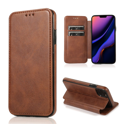 Knight Magnetic Suction Leather Phone Case, For iPhone 11 Pro, For iPhone 11 Pro Max, For iPhone X / XS, For iPhone XR, For iPhone XS Max, For iPhone SE 2022 / SE 2020 / 7 / 8, For iPhone 7 Plus / 8 Plus