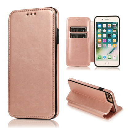 Knight Magnetic Suction Leather Phone Case, For iPhone 11 Pro, For iPhone 11 Pro Max, For iPhone X / XS, For iPhone XR, For iPhone XS Max, For iPhone SE 2022 / SE 2020 / 7 / 8, For iPhone 7 Plus / 8 Plus