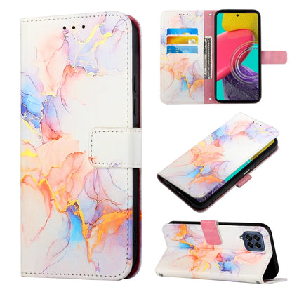 PT003 Marble Pattern Flip Leather Phone Case, For Samsung Galaxy M33 5G, For Samsung Galaxy M53 5G