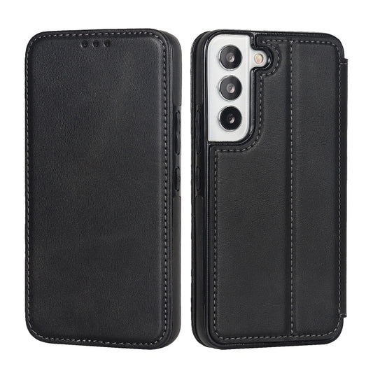Knight Magnetic Suction Leather Phone Case, For Samsung Galaxy S22 5G, For Samsung Galaxy S22+ 5G, For Samsung Galaxy S22 Ultra 5G, For Samsung Galaxy S21 5G, For Samsung Galaxy S21+ 5G, For Samsung Galaxy S21 Ultra 5G, For Samsung Galaxy S20          ...