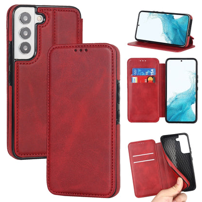 Knight Magnetic Suction Leather Phone Case, For Samsung Galaxy S22 5G, For Samsung Galaxy S22+ 5G, For Samsung Galaxy S22 Ultra 5G, For Samsung Galaxy S21 5G, For Samsung Galaxy S21+ 5G, For Samsung Galaxy S21 Ultra 5G, For Samsung Galaxy S20          ...