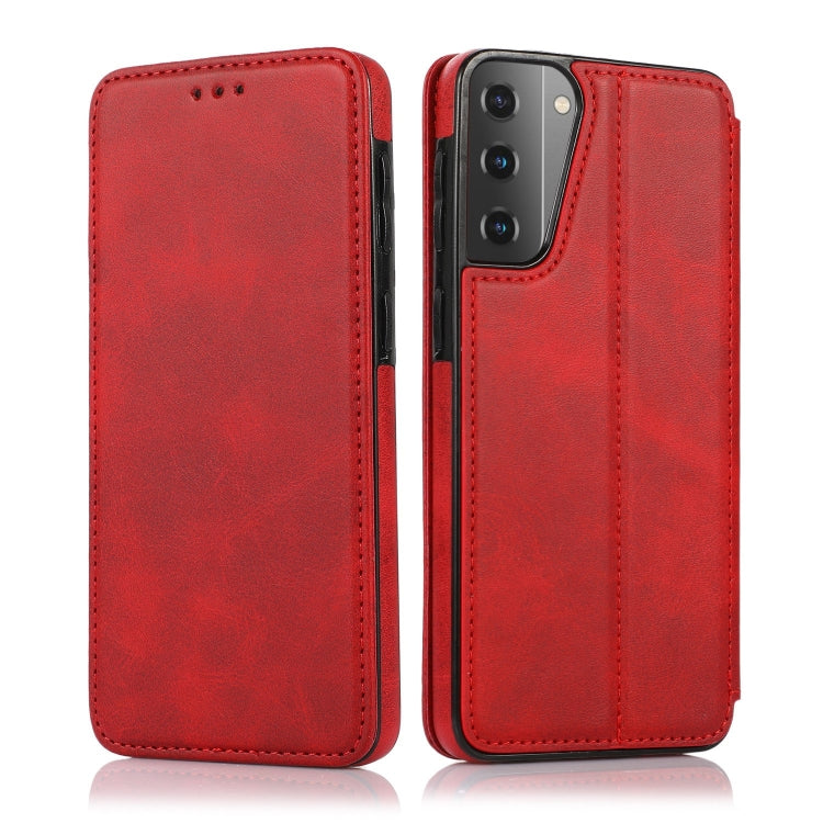 Knight Magnetic Suction Leather Phone Case, For Samsung Galaxy S22 5G, For Samsung Galaxy S22+ 5G, For Samsung Galaxy S22 Ultra 5G, For Samsung Galaxy S21 5G, For Samsung Galaxy S21+ 5G, For Samsung Galaxy S21 Ultra 5G, For Samsung Galaxy S20          ...