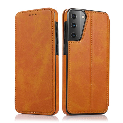Knight Magnetic Suction Leather Phone Case, For Samsung Galaxy S22 5G, For Samsung Galaxy S22+ 5G, For Samsung Galaxy S22 Ultra 5G, For Samsung Galaxy S21 5G, For Samsung Galaxy S21+ 5G, For Samsung Galaxy S21 Ultra 5G, For Samsung Galaxy S20          ...