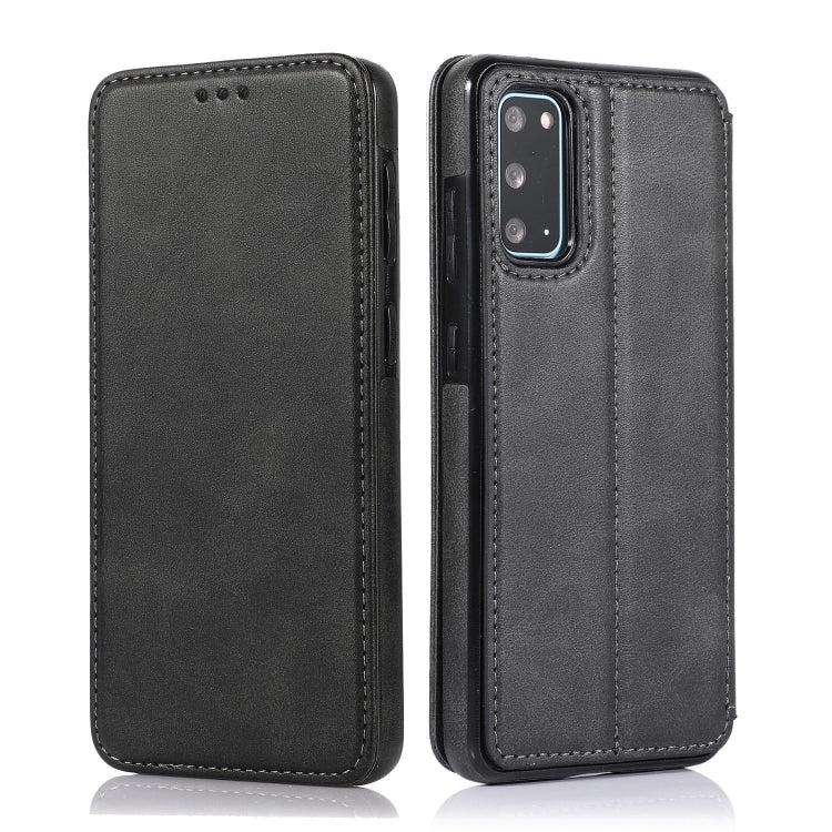 Knight Magnetic Suction Leather Phone Case, For Samsung Galaxy S22 5G, For Samsung Galaxy S22+ 5G, For Samsung Galaxy S22 Ultra 5G, For Samsung Galaxy S21 5G, For Samsung Galaxy S21+ 5G, For Samsung Galaxy S21 Ultra 5G, For Samsung Galaxy S20          ...