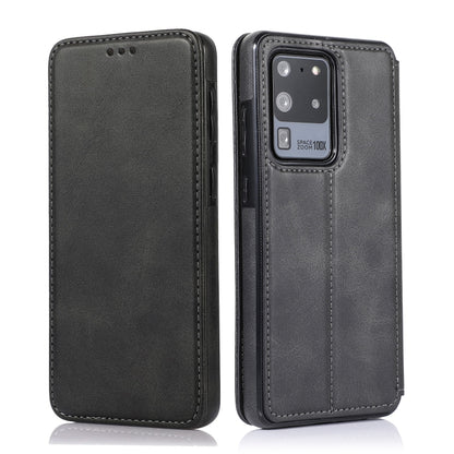 Knight Magnetic Suction Leather Phone Case, For Samsung Galaxy S20 Ultra, For Samsung Galaxy S10, For Samsung Galaxy S10+, For Samsung Galaxy S10e, For Samsung Galaxy Note10, For Samsung Galaxy Note10+