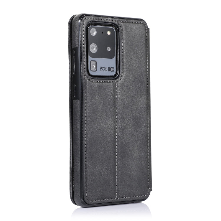 Knight Magnetic Suction Leather Phone Case, For Samsung Galaxy S20 Ultra, For Samsung Galaxy S10, For Samsung Galaxy S10+, For Samsung Galaxy S10e, For Samsung Galaxy Note10, For Samsung Galaxy Note10+