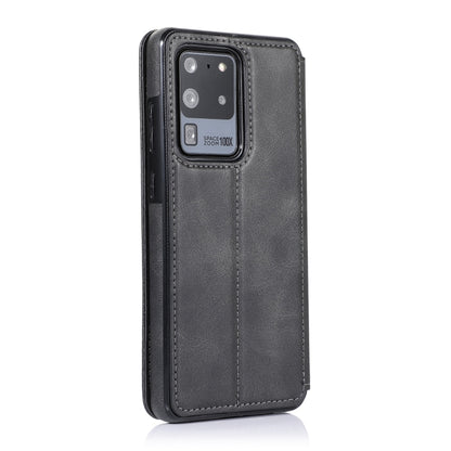 Knight Magnetic Suction Leather Phone Case, For Samsung Galaxy S20 Ultra, For Samsung Galaxy S10, For Samsung Galaxy S10+, For Samsung Galaxy S10e, For Samsung Galaxy Note10, For Samsung Galaxy Note10+