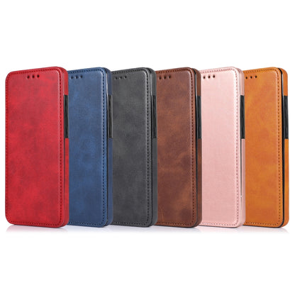 Knight Magnetic Suction Leather Phone Case, For Samsung Galaxy S20 Ultra, For Samsung Galaxy S10, For Samsung Galaxy S10+, For Samsung Galaxy S10e, For Samsung Galaxy Note10, For Samsung Galaxy Note10+
