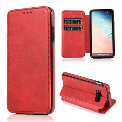 Knight Magnetic Suction Leather Phone Case, For Samsung Galaxy S20 Ultra, For Samsung Galaxy S10, For Samsung Galaxy S10+, For Samsung Galaxy S10e, For Samsung Galaxy Note10, For Samsung Galaxy Note10+